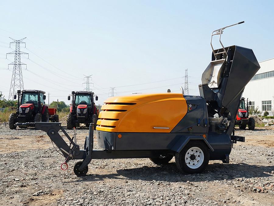 concrete batching plant concrete pump self loading concrete mixer  trailered mixers